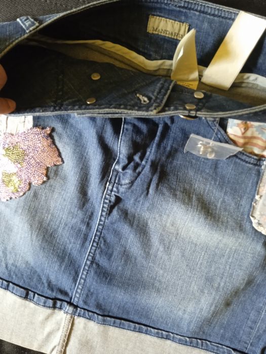 Fusta de blugi Mandarin Nr. 36-38 noua