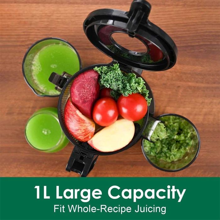 Бавнооборотна сокоизтисквачка Fretta 1L, 108mm, 200W, Гаранция