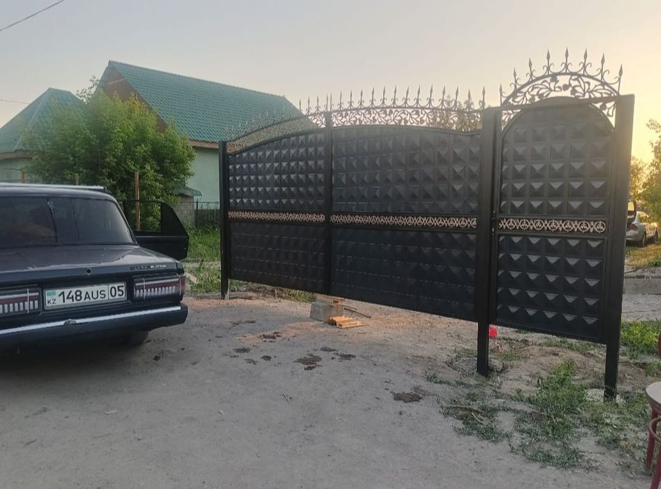 На заказ ворота навес