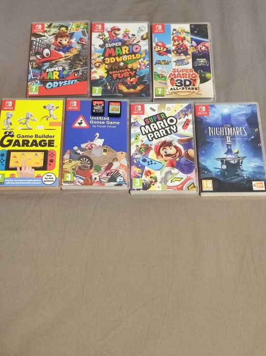 Nintendo switch с игри