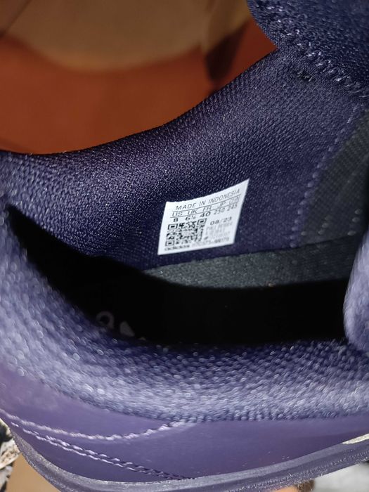Adidas кецове - тъмно лилави, № 40, 25 см