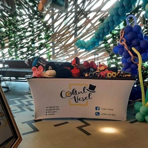 Oglindă foto, cabină foto,  fum greu, artificii,  selfie 360