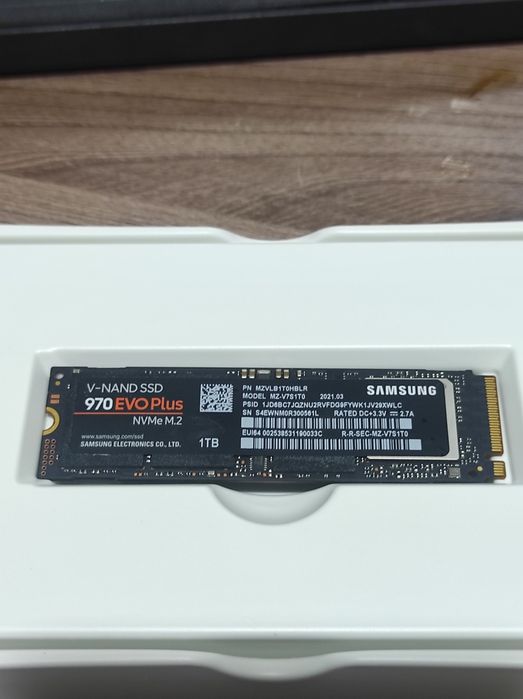 SSD Samsung 1 TB 970 EVO Plus  NVMe M.2