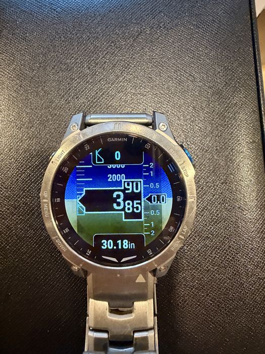 Ceas Garmin D2 Mach 1 Aviator titaniu