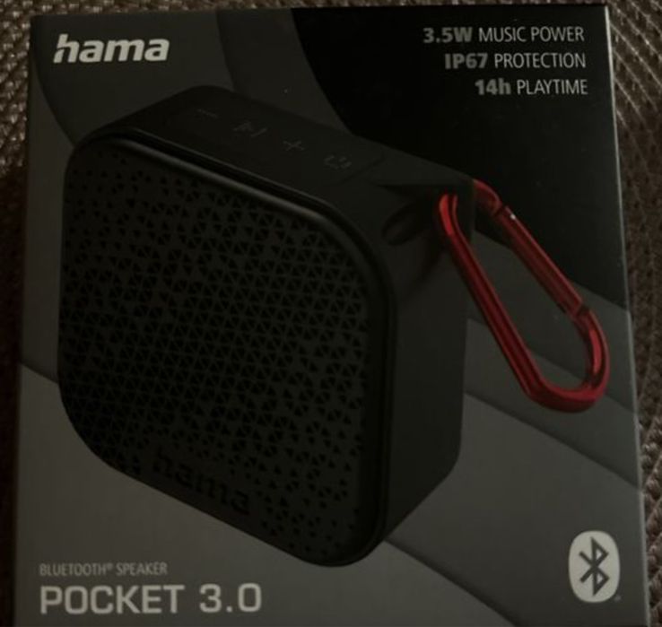 Boxa Hama SIGILATA  Bluetooth® Pocket 3.0, Waterproof.