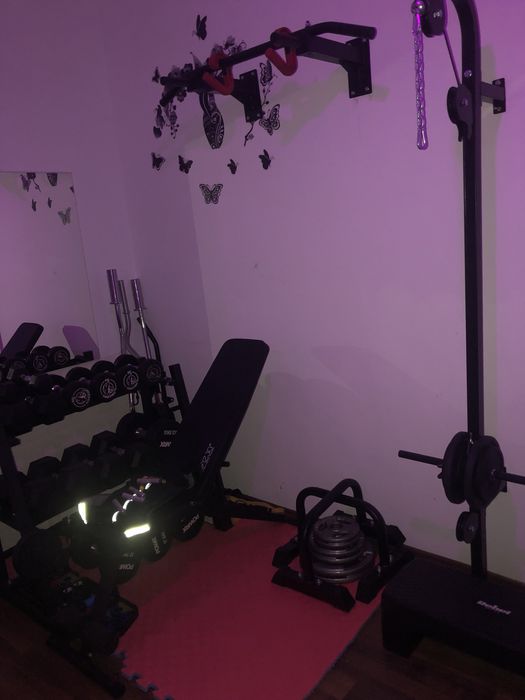 Gantere , discuri , bare , banci , helcometru , etc !