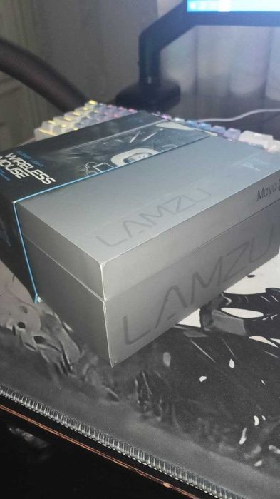 LAMZU Maya x  серого цвета , игровая ультролегкая 45 грамм