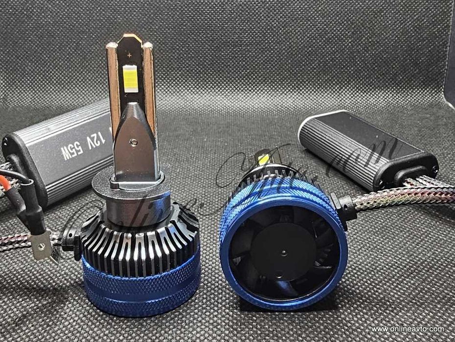 LED крушки за автомобил 110W H7,H1,H4,H8,H11,HB3 9005,HB4 9006,9012,H9