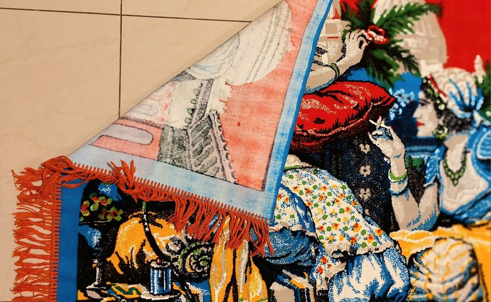 Carpeta persana vintage araboaice 90×140