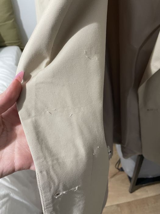 Sacou bej crem reserved oversized