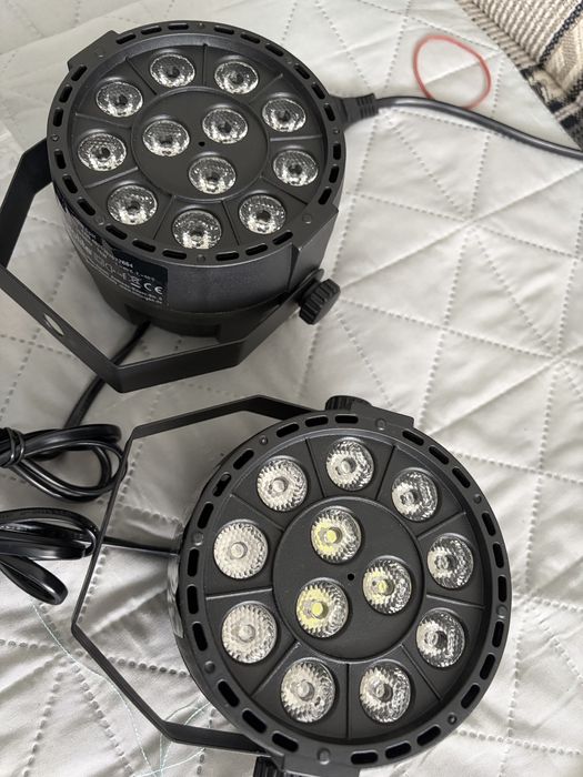 Lumini wash led dmx