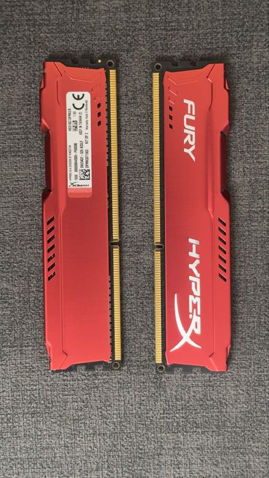 Оперативная память Kingston HyperX Fury Red
