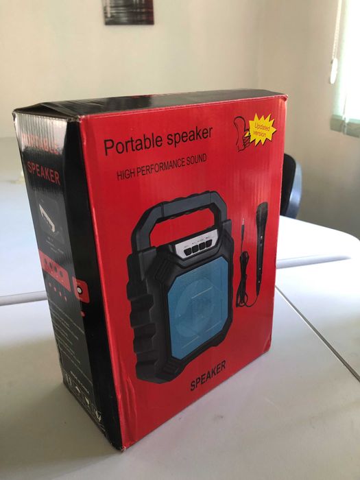 Преносима Bluetooth Tонколона , USB, SD, FM, AUX