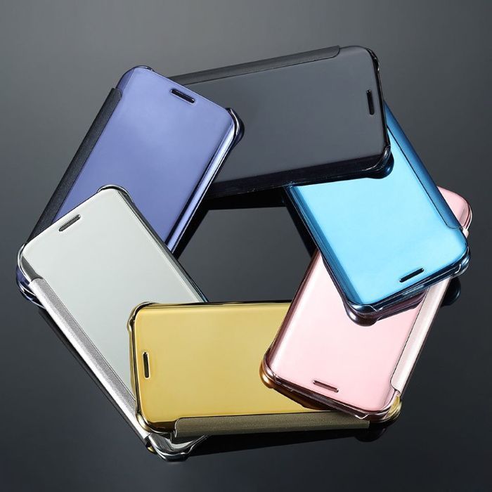 Husa flip clear view pentru Samsung Galaxy J7 2017