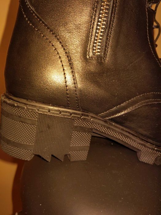 Зимни дамски боти , естествена кожа