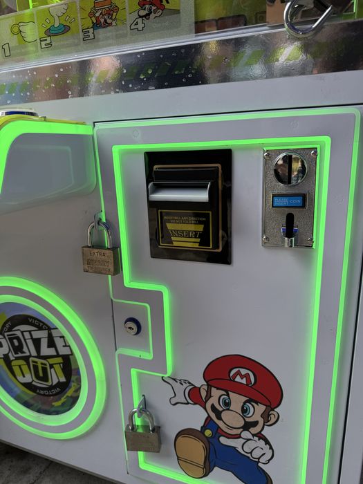 Kran aparat Super Mario 1500$ lik