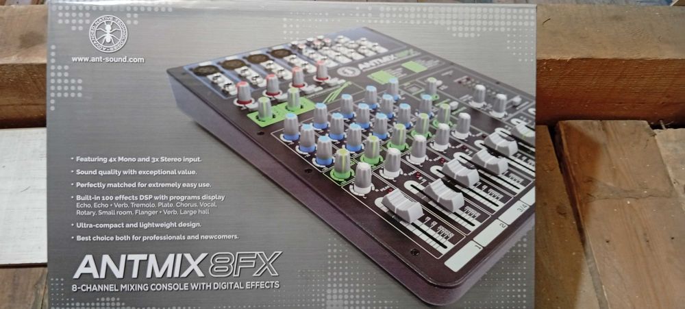 Продавам Миксер ANT ANTMIX 8FX