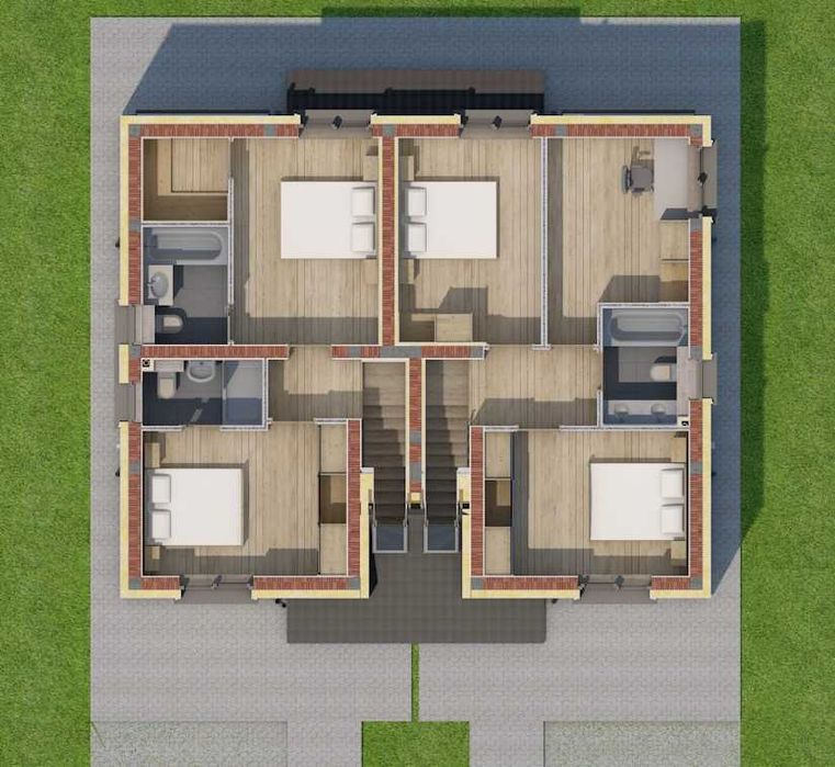 Case nZEB – Duplex modern, eficienta energetica ridicata