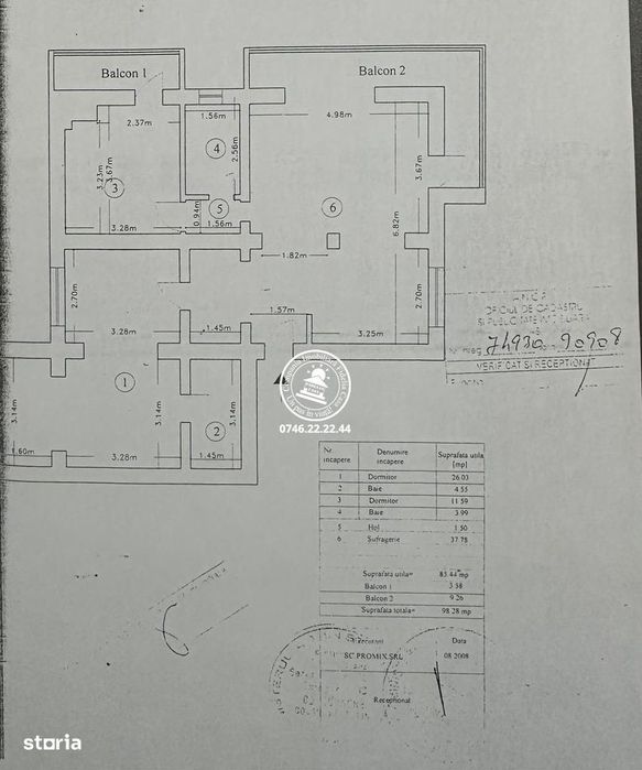Apartament spectaculos, bloc tip vilă, Târgu Cucu