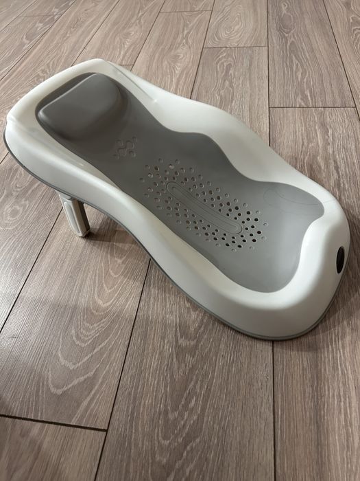 Горка в ванночку с термометром.