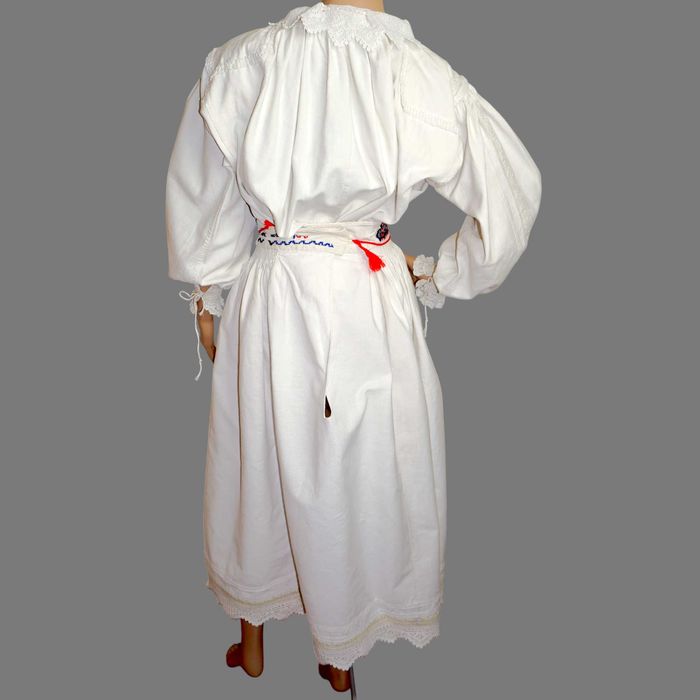 Costum popular autentic Transilvania, ie veche si poale ARAD S-M