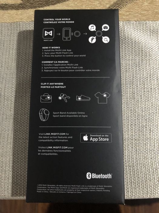 Misfit Flash Link F01 Fitness Tracker