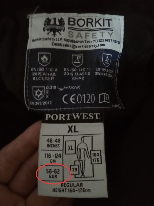 Спецодежда продам.