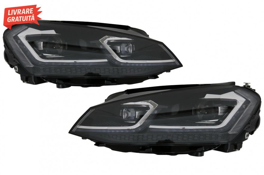 Faruri LED Bi-Xenon Look VW Golf 7 VII (2012-2017) Facelift G7.5 R Lin