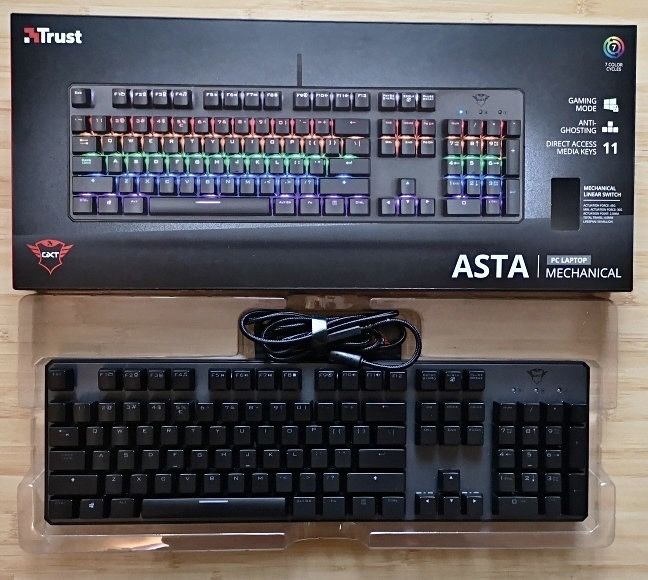 Tastatura gaming Trust GXT 865 Asta