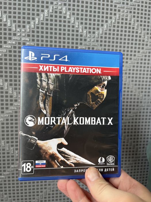 Мортал Комбат X пс4 диск