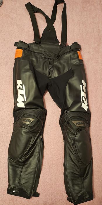 Geaca moto pantaloni moto piele Alpinestars KTM combinezon 2 piese L