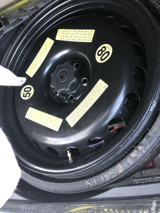 Roata rezerva Vw Audi Skoda Seat Mercedes Opel Fiat Passat B8 B7 B6 A4 A6 Mercedes ML GL R S GLC GLE E Octavia Superb Eos Caddy Touran Hyundai Tucson