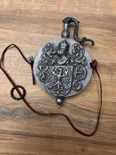 vand recipient/plosca praf de pusca (vânătoare, panoplie,vintage)