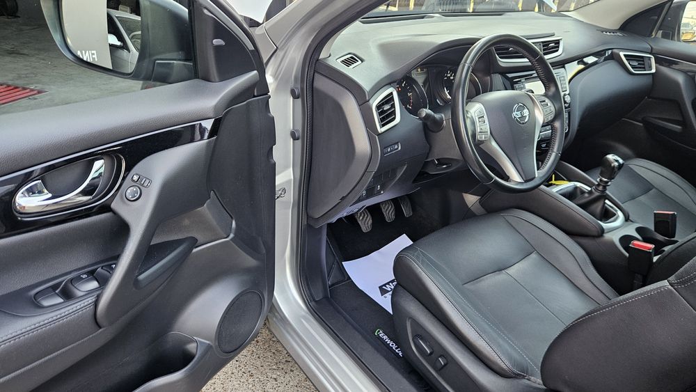 Nissan Qashqai 1.5 Dci 110 cp 2016.06 Euro 6 Tekna+ Xenon+Led-Piele-Navi-Clima-Panoramic-Camera 360-Scaune incalzite-Crom-Jante R17