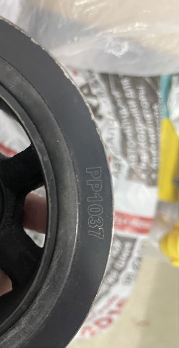 Шкив коленвала от мерседеса