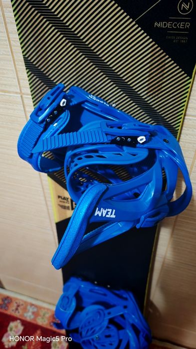 Placa snowboard 155 nideker play-legaturi -boots