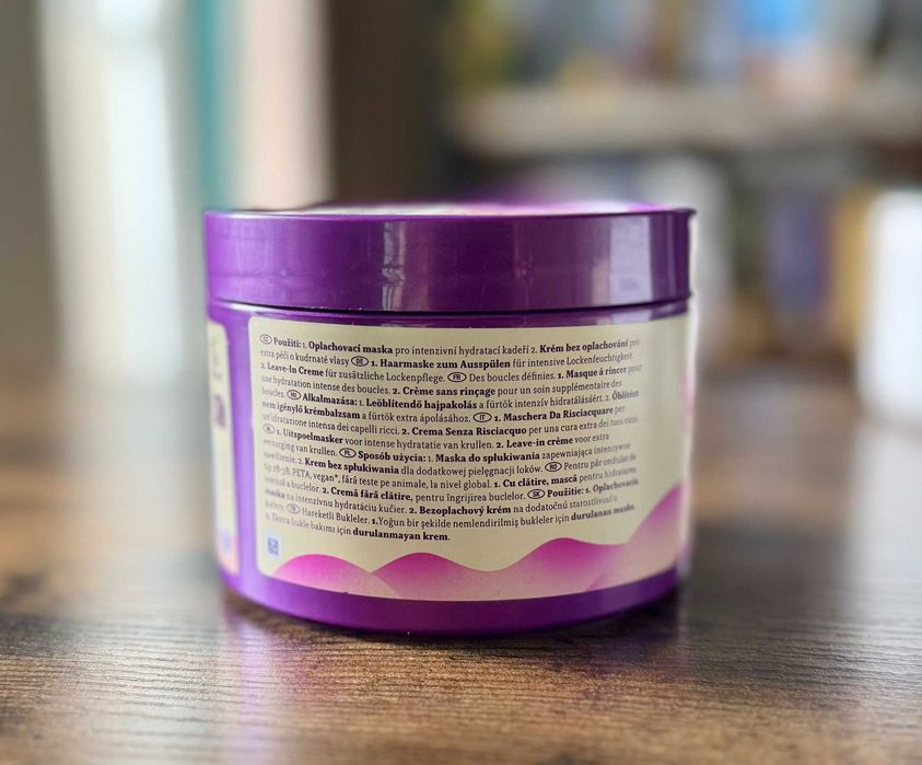 Masca de păr Aussie Bouncy Curls Butter – 500 ml, nouă, nefolosită