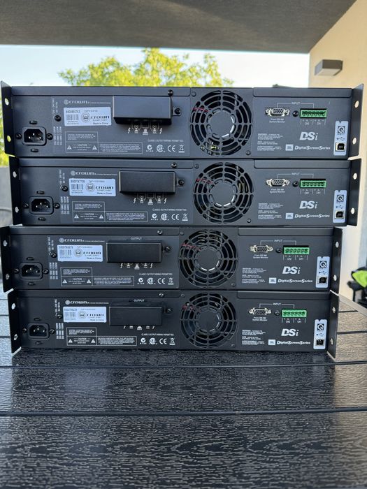 Ampificatoare statii putere jbl crown cinema studio hi-fi fbt xa