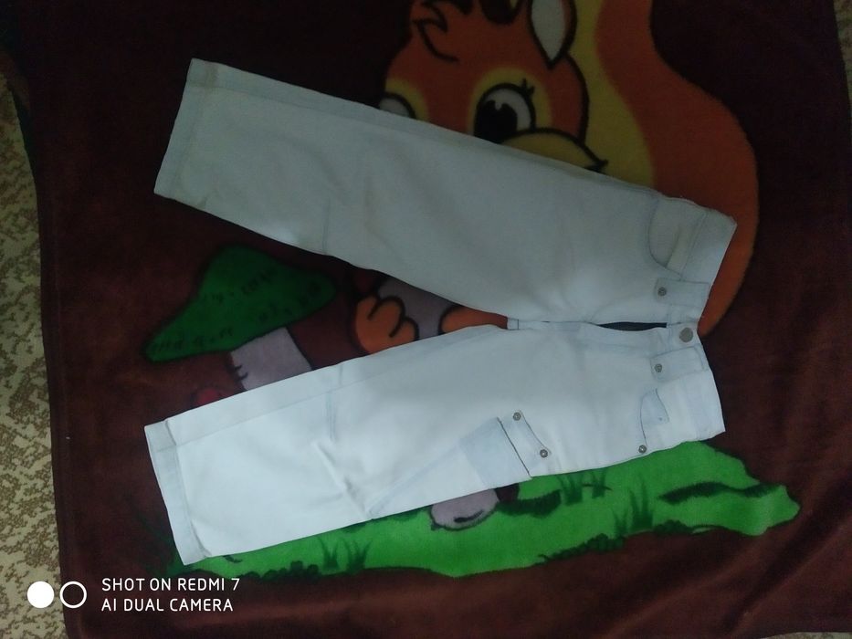 Джинсовые брюки детские