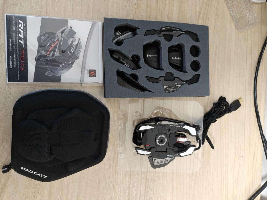 Mad Catz R.A.T. Pro X3 – рядка модулна гейминг мишка 16000 DPI