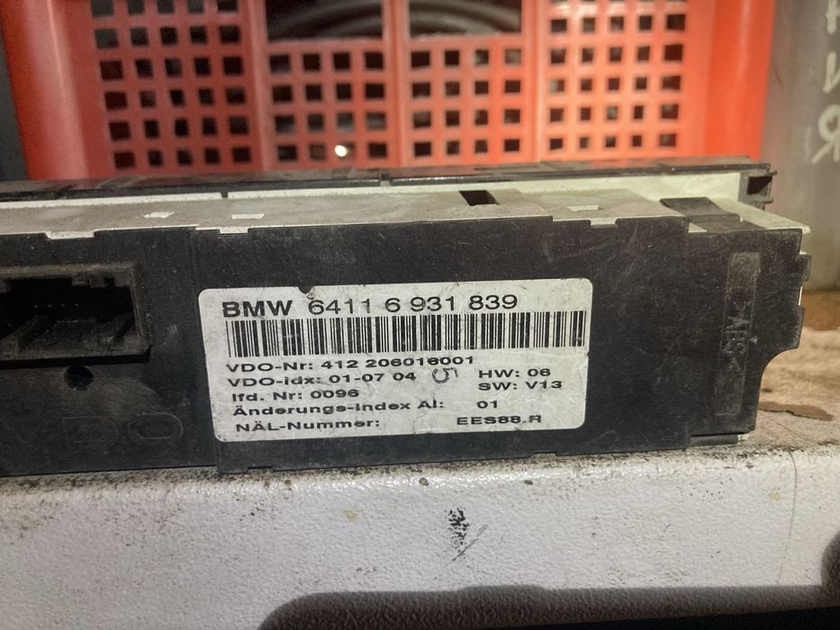 Блок управления печкой кондиционером БМВ 3 Е46 / BMW 3 E46