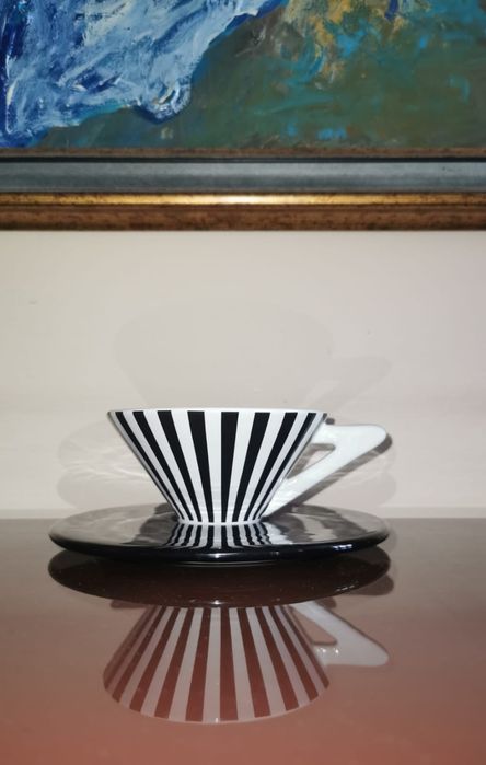 Фигура дървена ЗАРЧЕ масив орех кафява голяма дървена скулптура декор