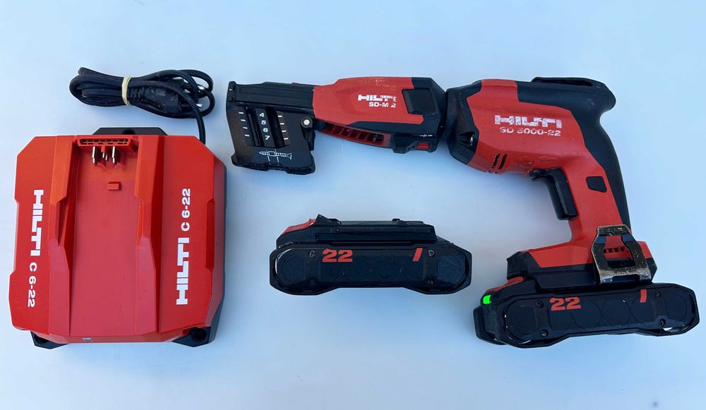 Hilti SD 5000-22 Nuron - Безчетков винтоверт с магазин 2x22V 4.0Ah