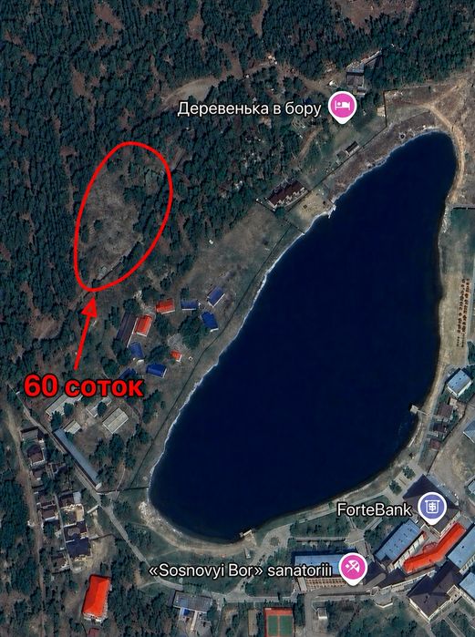 Участок Сосновый Бор