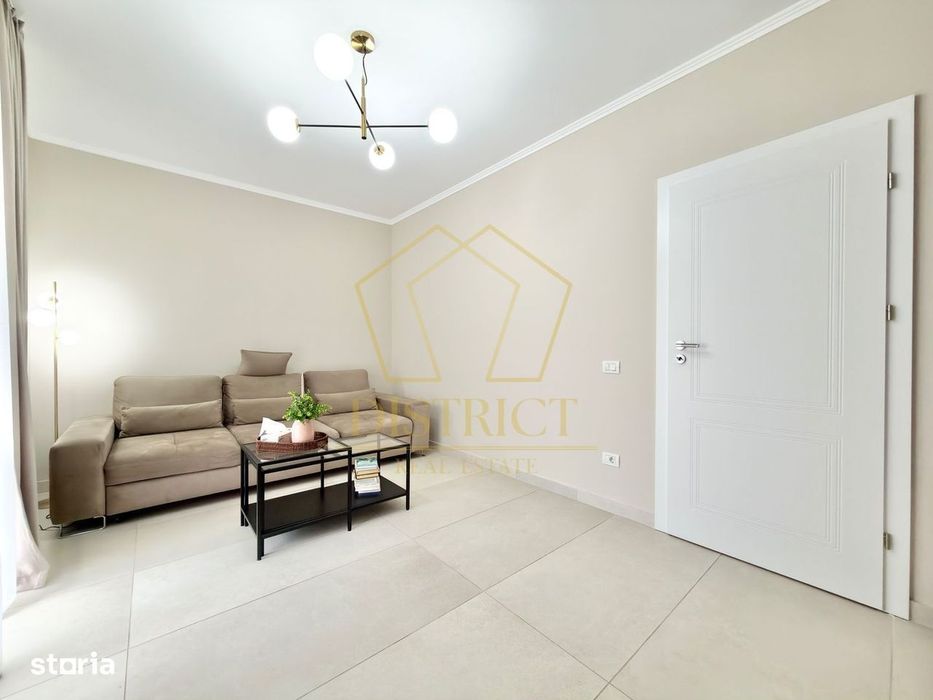 Apartament cu 2 camere mobilat si utilat decomandat la asfalt in Giroc