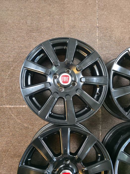 4 Jante Aliaj 4x98 15'' - Dedicate Fiat Tipo / Fiat Doblo - 6J ET 35 - Stare Excelenta !