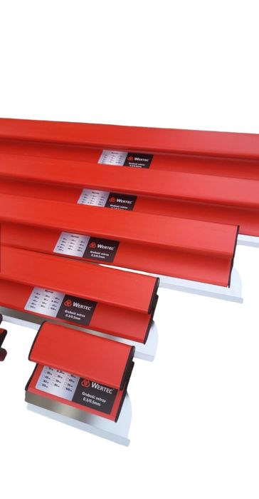 Комплект ножове за шпакловка Wertec