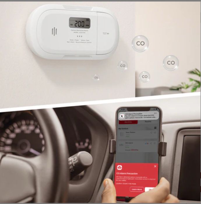 XC04-WX Smart Carbon Monoxide Alarm - 1-Pack