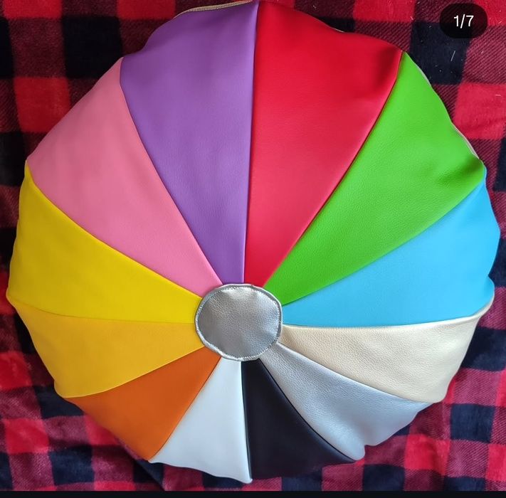 Круглые подушки пуфики для деток