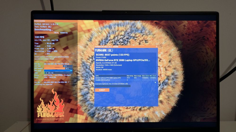 Lenovo Legion 7 11800h, RTX 3080 16GB, 1TB, 16Gb, 2k+, 165Hz
